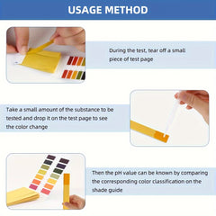 pH Test Strips 1-14 Range Pack of 160
