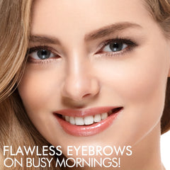 Eyebrow Stamp And Stencil Kit for Bushy Eyebrows