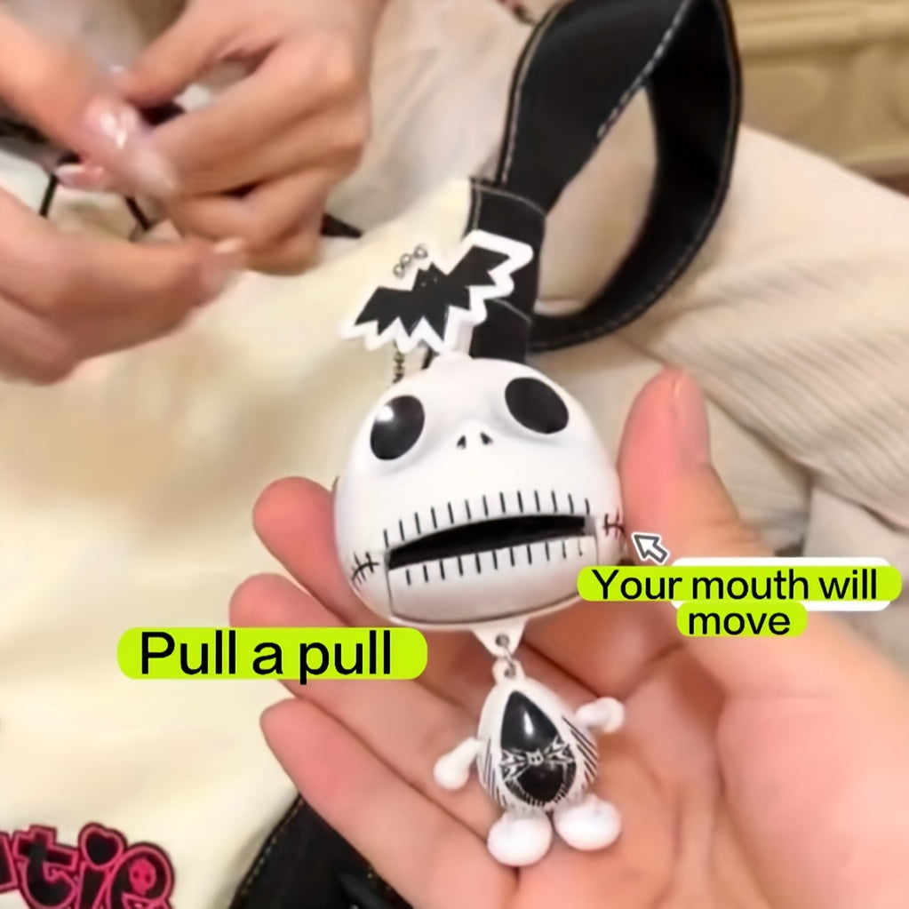 Skull Keychain Halloween Gift Skeleton Pendant Bag Pendant