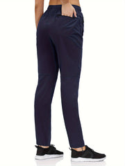 Quick Dry Drawstring Outdoor Sports Pants Women's Activewear