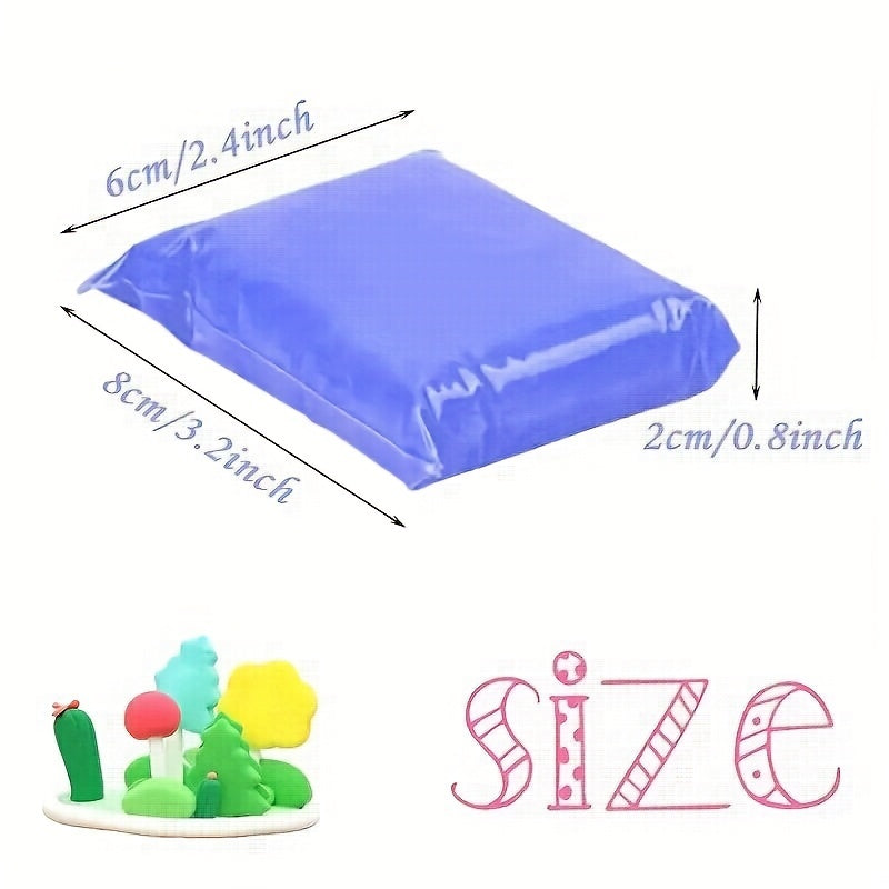 24 Colors Air Dry Clay with Tools for Crafts