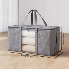 Large Capacity Visual Storage Bag with Transparent Window