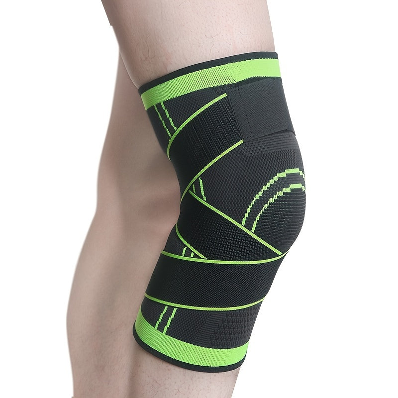 Breathable Sports Knee Pads for Running Cycling - Adjustable Straps for Support