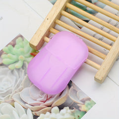 20pcs Portable Multicolor Foaming Soap Sheets for Travel and Home