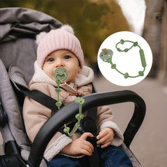 Silicone Pacifier Chain with Anti Lost Strap for Baby Safety