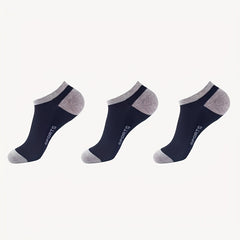 Men's Low Cut Socks for Cycling & Running - Breathable & Non-Slip