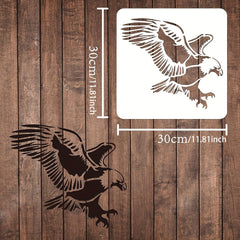 Plastic Reusable Stencil for Drawing/Painting on Fabric, Furniture, Wood