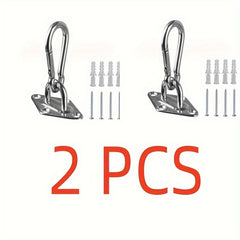 2pcs Stainless Steel Hammock Hanging Kit for Hammocks Swing Chair Yoga