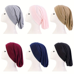 Stretchy Turban Inner Cap Head Wrap Bandana Underscarf Hijab