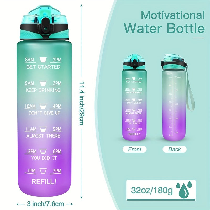 Gradient Outdoor Sports Plastic Cup - 1L