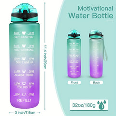 Gradient Outdoor Sports Plastic Cup - 1L