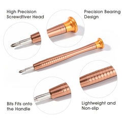 Professional 25-in-1 Precision Screwdriver Set for Electronics Repair