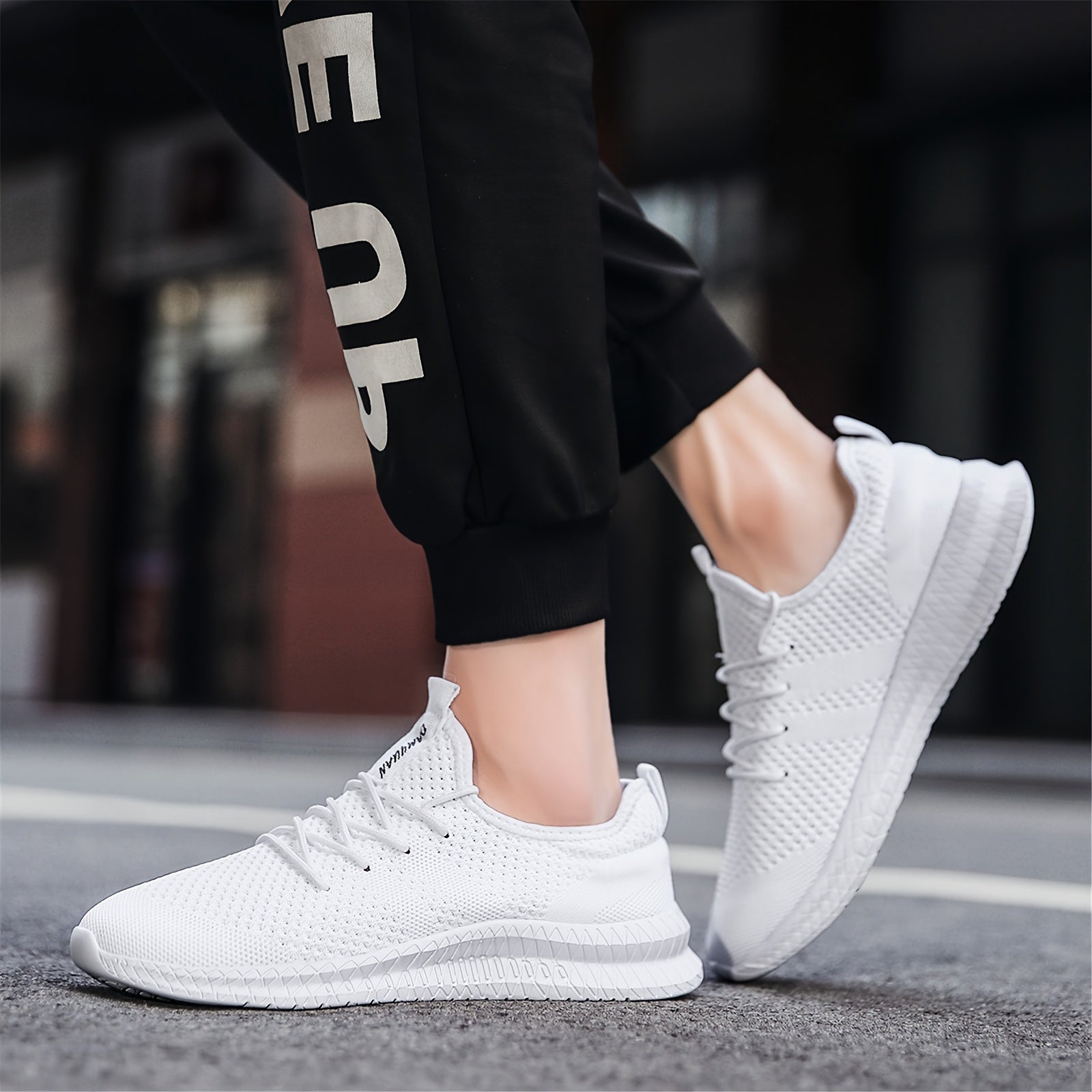 Women Running Shoes Breathable Sneakers Gym Tennis Lace Up Lightweight Shoes