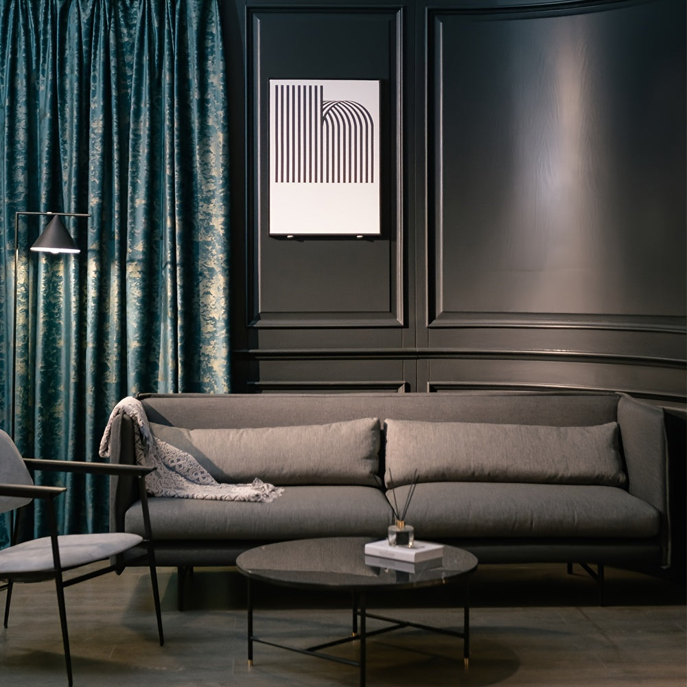 Bronzing Velvet Blackout Curtain for Home Decor