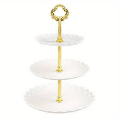 3-Layer Cake Stand Wedding Party Display Tray