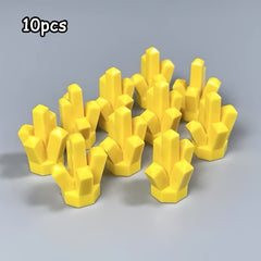 10pcs Small Particle Building Blocks Set for Mineral and Crystal Scene