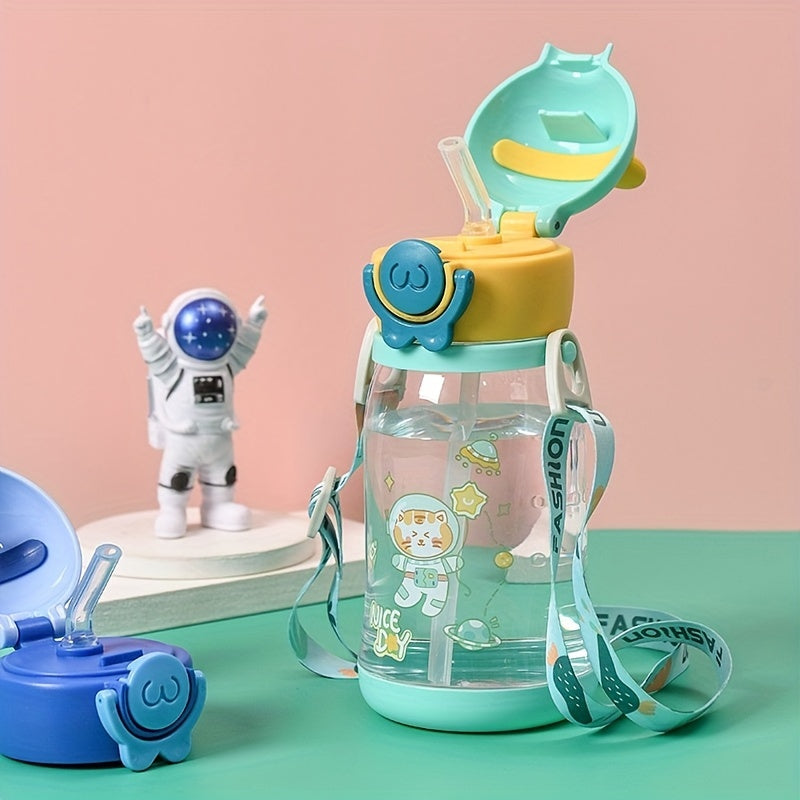 Astronaut Pattern Sippy Cup for Kids