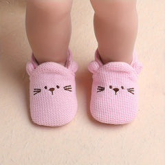 Baby Girls Cartoon Warm House Shoes Non Slip Soft Bottom Indoor Winter