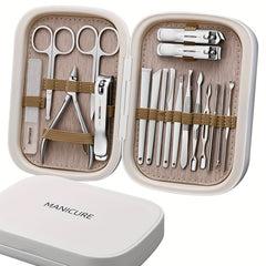 18-Piece Nail Clipper Set for Women Men XX9195