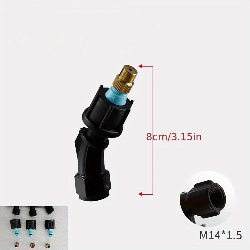 Adjustable High Pressure Atomization Nozzle for Watering Equipment
