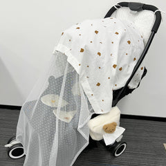 Pink Rabbit Sunscreen Curtain for Baby's Safety & Comfort