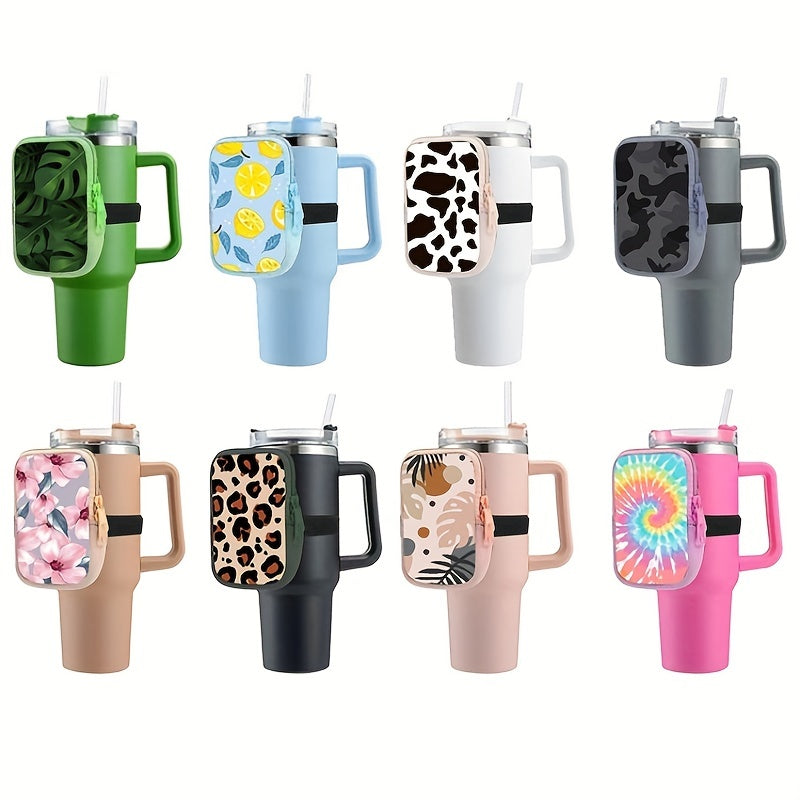 Halloween Gift Water Bottle Bag Portable Fitness Armrest Bag