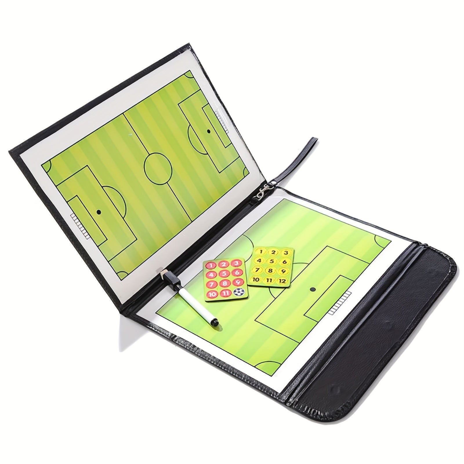 Portable Strategy Coach Board Soccer Basketball Coaches Clipboard