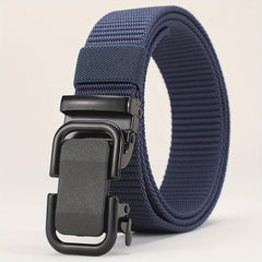 Men's Nylon Outdoor Casual Belt with Automatic Buckle