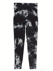 Tie Dye Butt Lifting Yoga Pants High Stretch Leggings