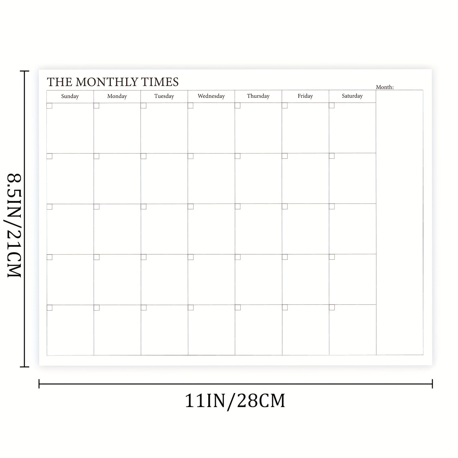 Monthly Planner To Do List Work Organizer for Students