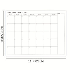 Monthly Planner To Do List Work Organizer for Students