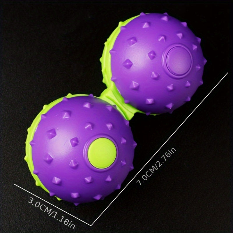 Radish Massage Ball Finger Rotating Gyroscope Pressure Relief Massager