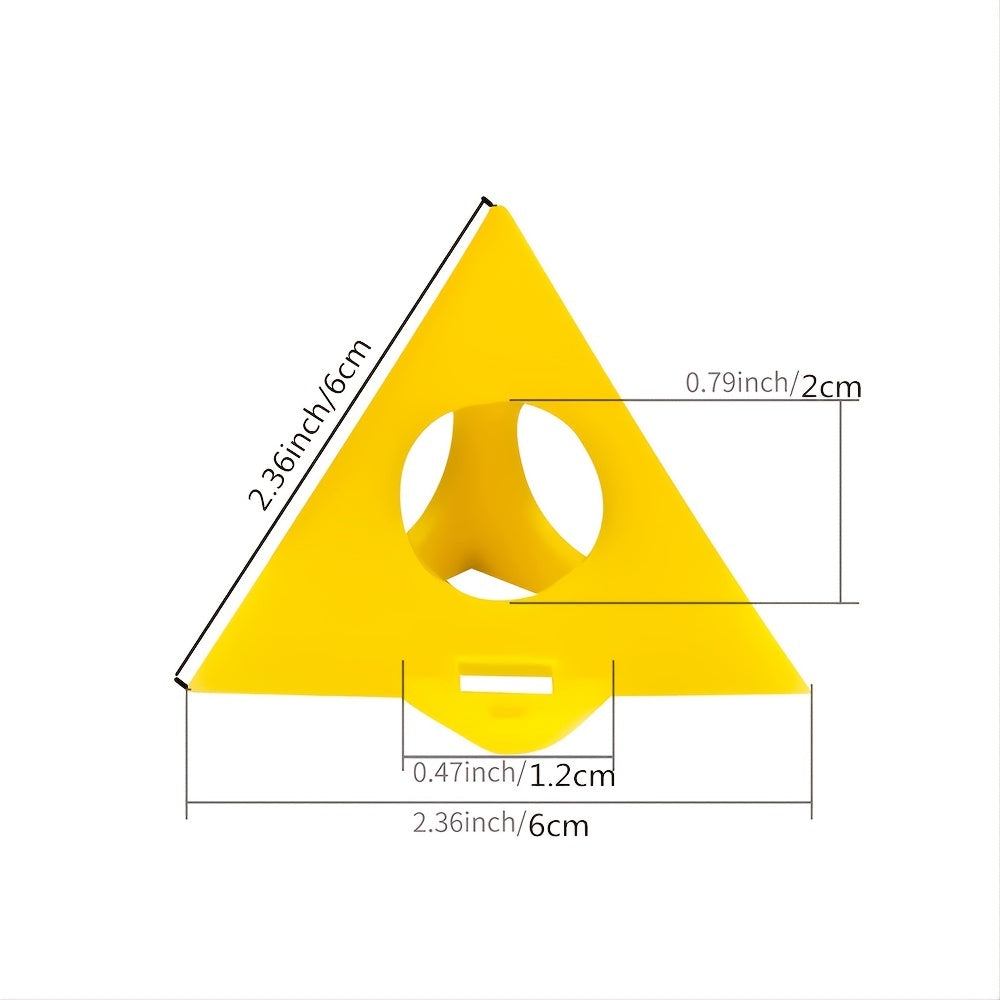 10pcs Mini Paint Stands Tool Triangle Plastic Paint Pads Feet