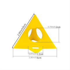 10pcs Mini Paint Stands Tool Triangle Plastic Paint Pads Feet
