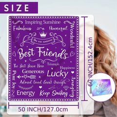 Wearable Blanket Hoodie for Women - Friendship Gift
