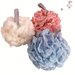 16 Layer Mesh Baby Shower Ball Bubble Bath Flower Bath Towel