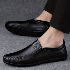 Men's Moc Toe Loafer Shoes Non Slip