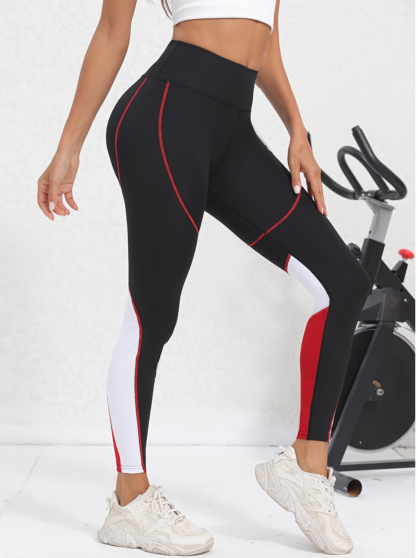 High Waist Yoga Workout Pants Stretch Running Leggings Women's Activewear