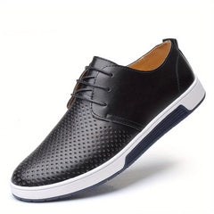 Men's Hollow Out Casual Oxfords Shoes Lightweight Walking Sneakers