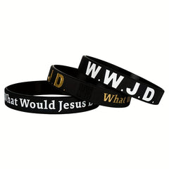 Women's Rubber Faith Blessing Wristband