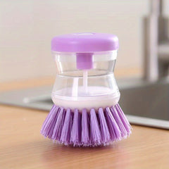Automatic Liquid Adding Pot Washing Brush - Easy Cleaning for Kitchen