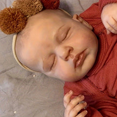 19-Inch Simulative Doll Soft Cloth Body Hand-Painted Hair Collectible Art Doll
