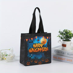 Halloween Trick Or Treat Bags Tote Bags With Webbing Handles