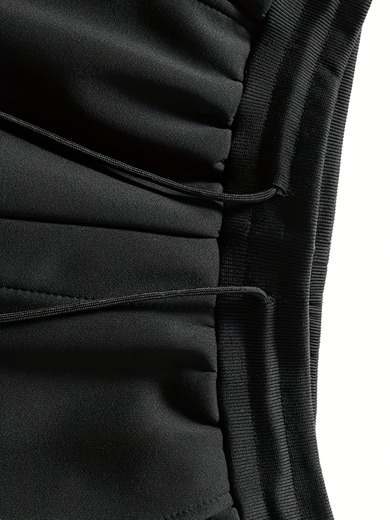 Men's Fleece Sweatpants Stretch Joggers for Winter