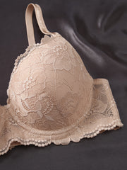 5pcs Lace Push Up Bras Comfy Intimates Bra Women's Lingerie