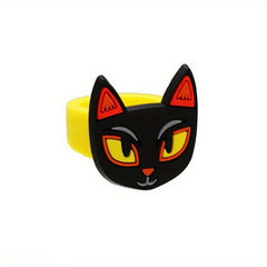 Halloween Witch Ring Cartoon PVC Soft Toy