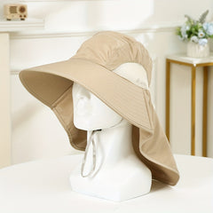 Adjustable Sun Hat UV Protection Wide Brim Safari Fishing
