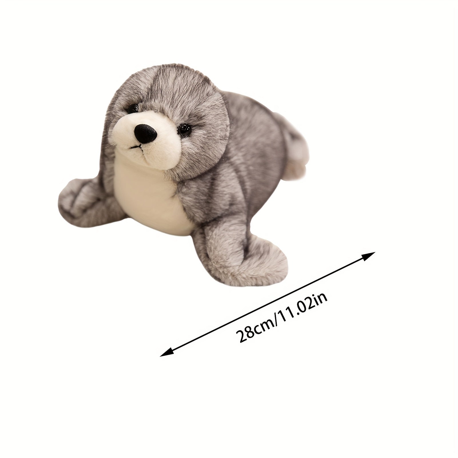 Ultra Soft Flopped Sea Lion Plush Toy for Nursery Snuggles
