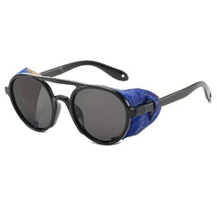Men's Double Beam Sunglasses UV Resistant for Outdoor Party
