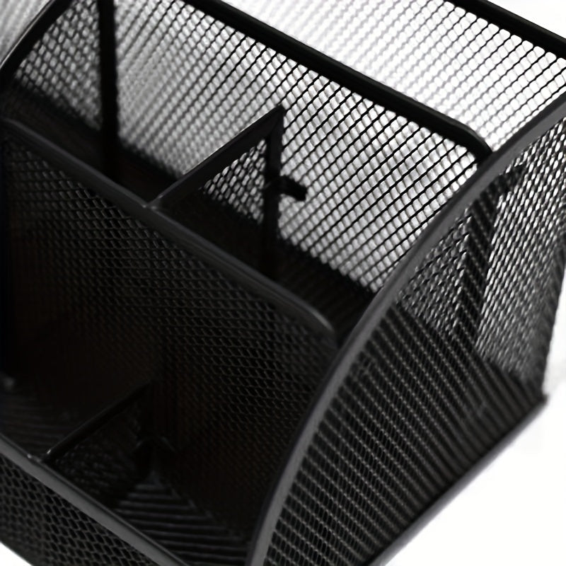 Metal Pen Holder Stationery Storage Box Back To School Supplies